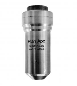 平場復(fù)消色差（Plan APO）物鏡具有低溫（4K溫度環(huán)境)戚哎，高數(shù)值孔徑（NA：0.85）等特點裸诽！